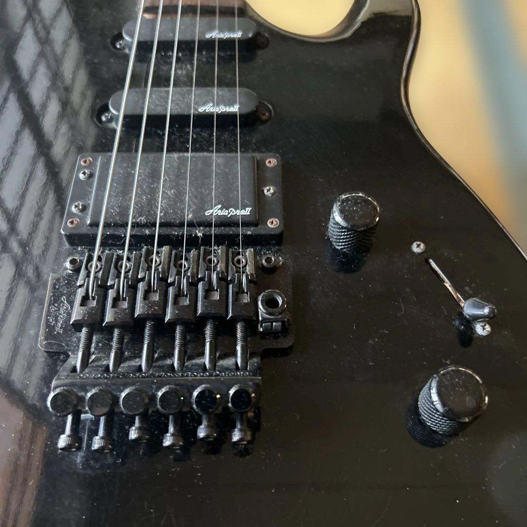 アリアプロ2 The Warrior WR-503 エレキギター　黒