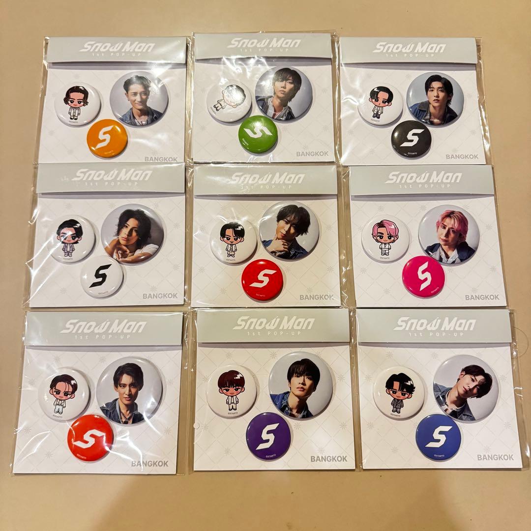 Man タイ バンコク ポップアップ 限定セット　バッジコンプセット