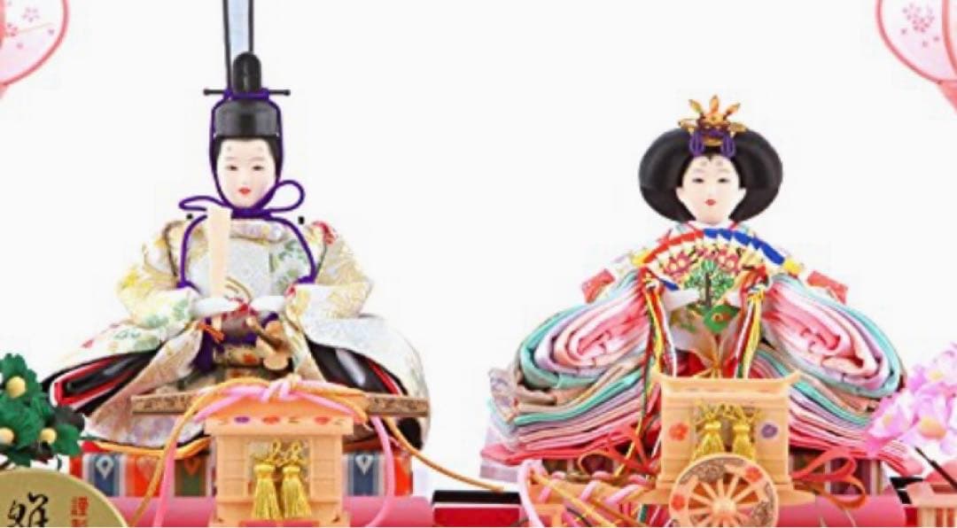 75%OFFセール！【新品本日発送】雛人形 コンパクト ひな人形 ケース飾り