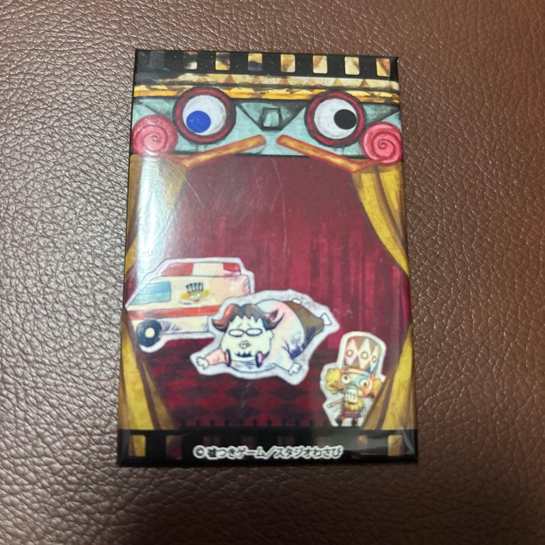 嘘つきゲーム スクエア缶バッジ 公式 スタジオわさび 激レア 希少