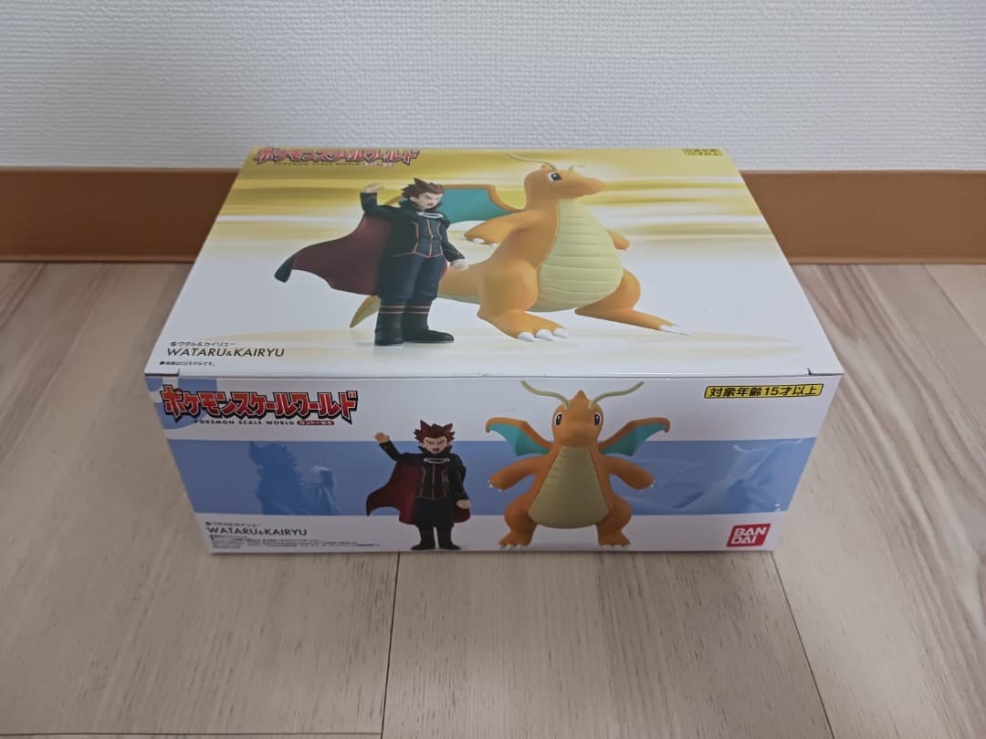 【新品】ポケモンスケールワールド カントー地方 ワタル＆カイリュー