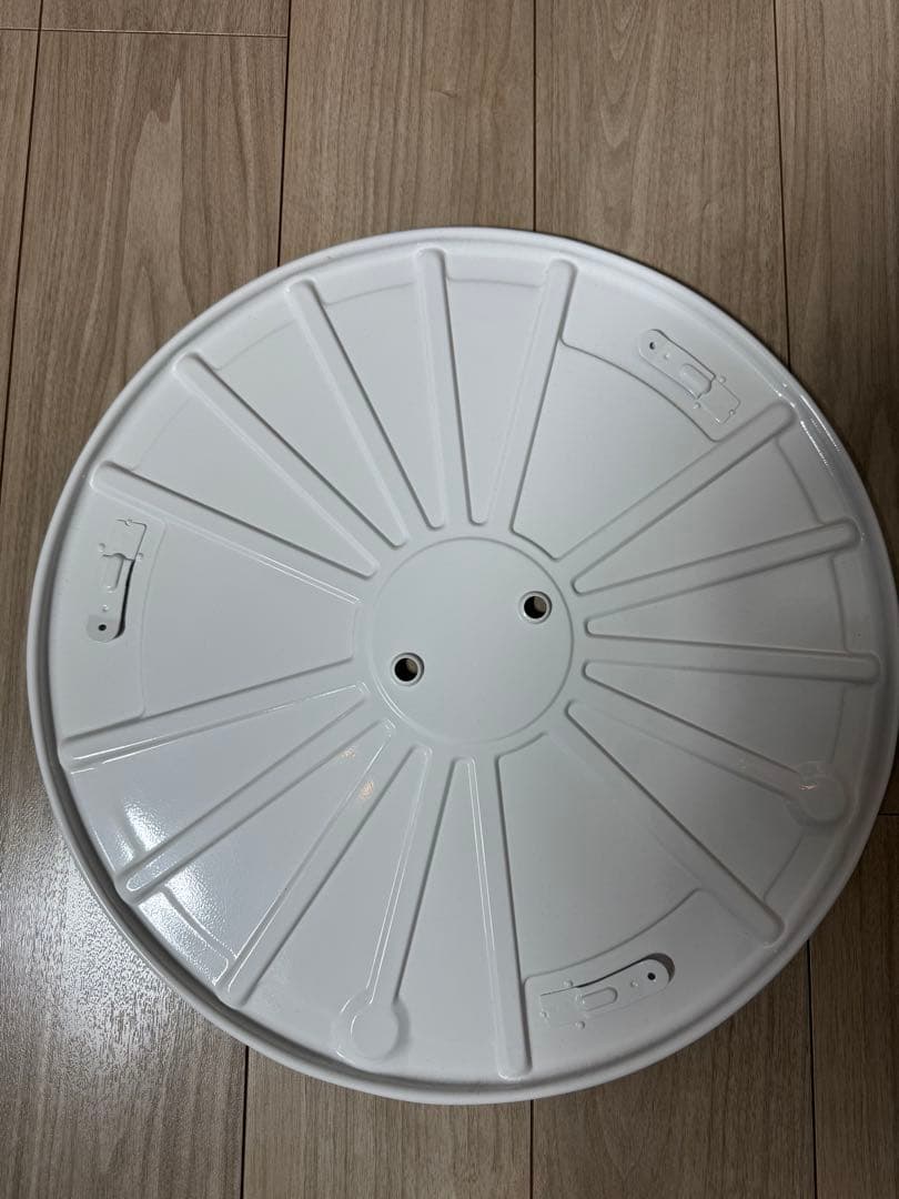 TOYOTOMI ホワイト 円筒形 ストーブ メッシュガード付き