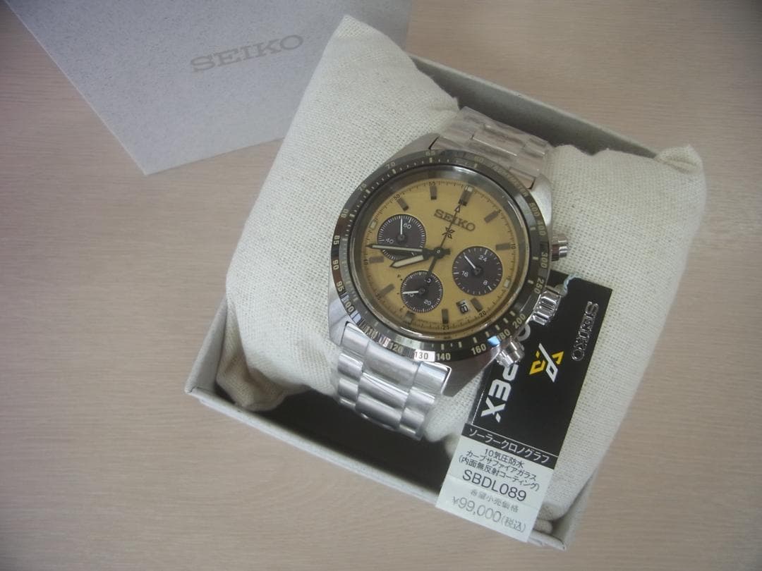 SEIKOプロスペックス SBDL089 スピードタイマー クロノグラフ 新品