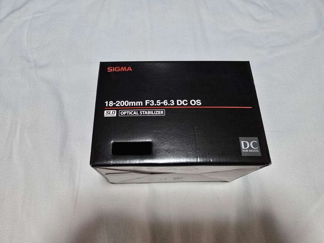 【中古】SIGMA 18-200mm F3.5-6.3L DC OS高倍率ズーム