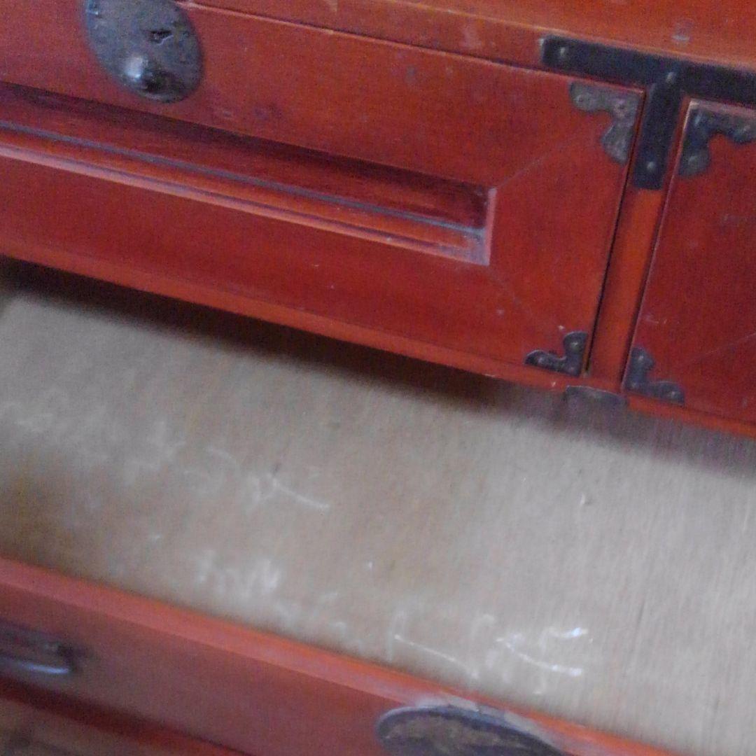 昭和　レトロ　家具　建具　タンス　着物入れ