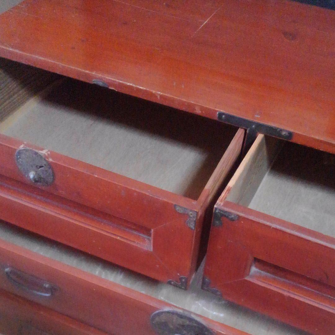 昭和　レトロ　家具　建具　タンス　着物入れ