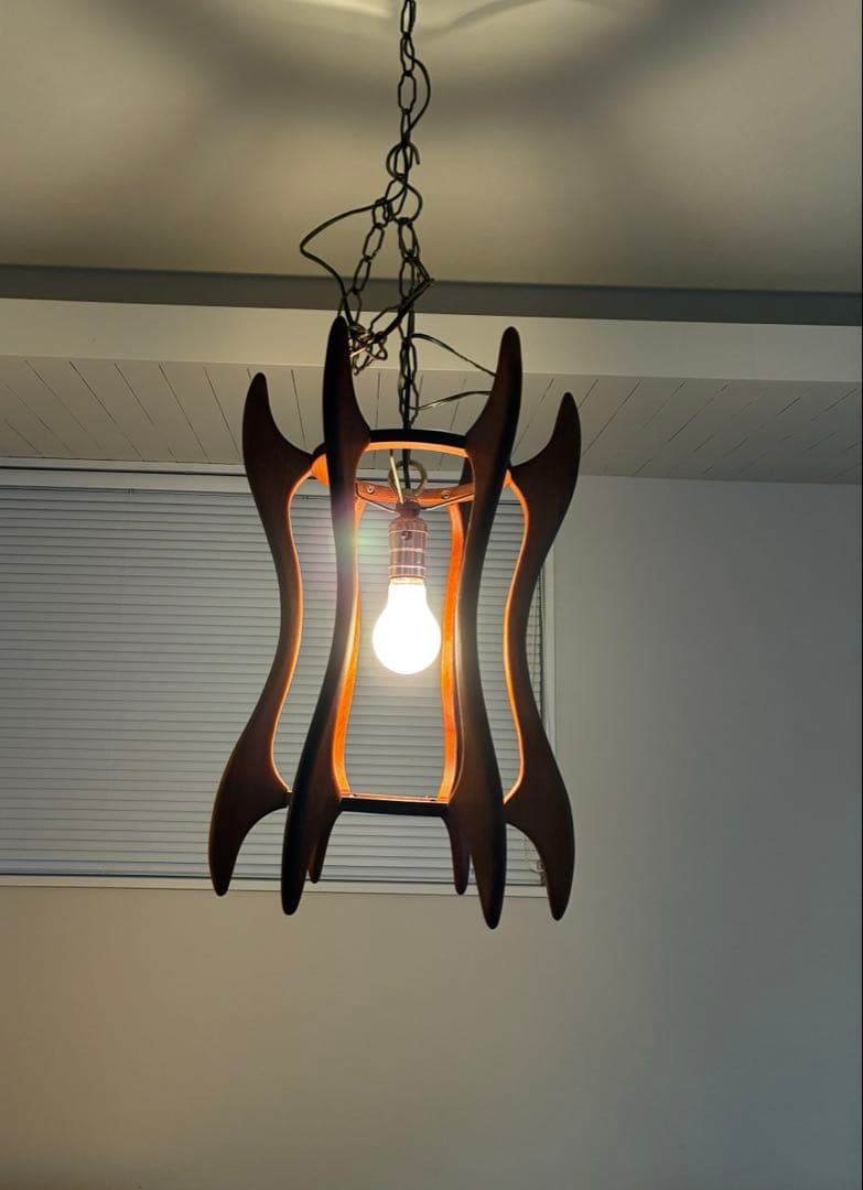 祐天寺　Sein 木製ペンダントライト ミッドセンチュリー　ヴィンテージ