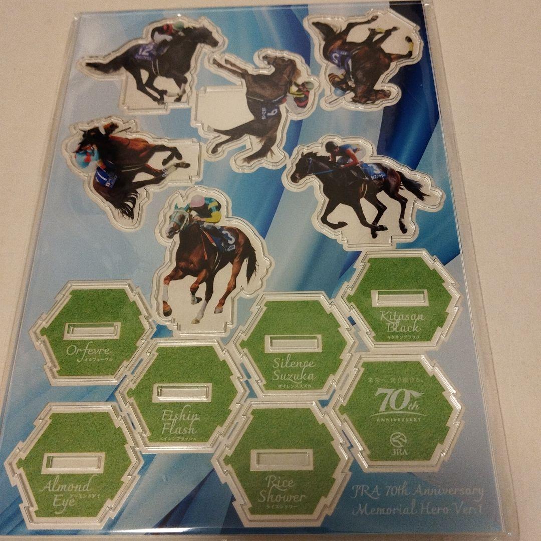 JRA70thサンクスデーオリジナルアクリルスタンド全４種セット