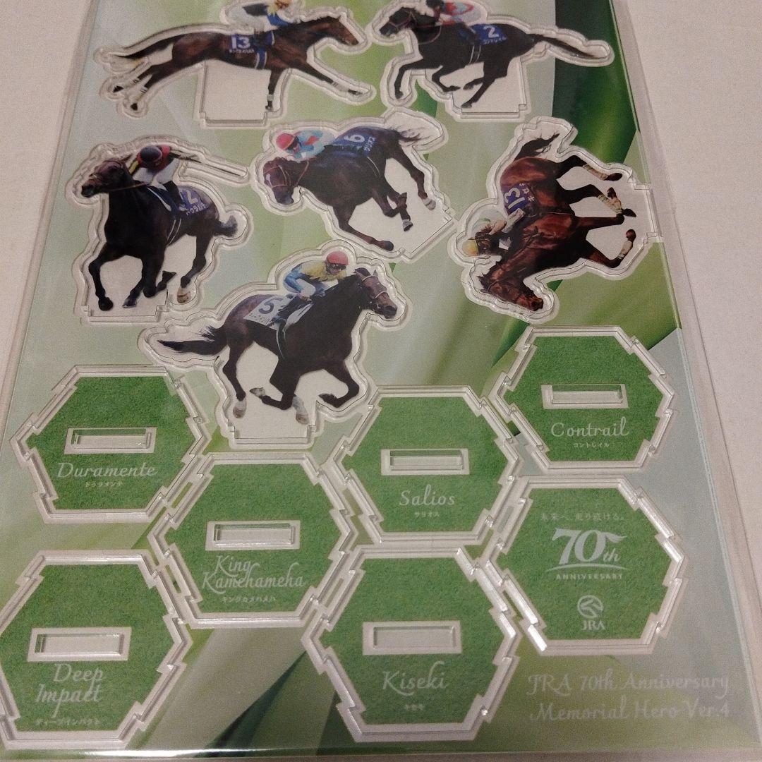 JRA70thサンクスデーオリジナルアクリルスタンド全４種セット
