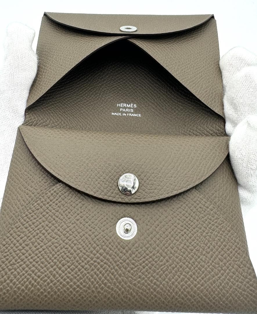 新品未使用/エルメス/HERMES/カルヴィデュオ/エトゥープ【入手困難色】