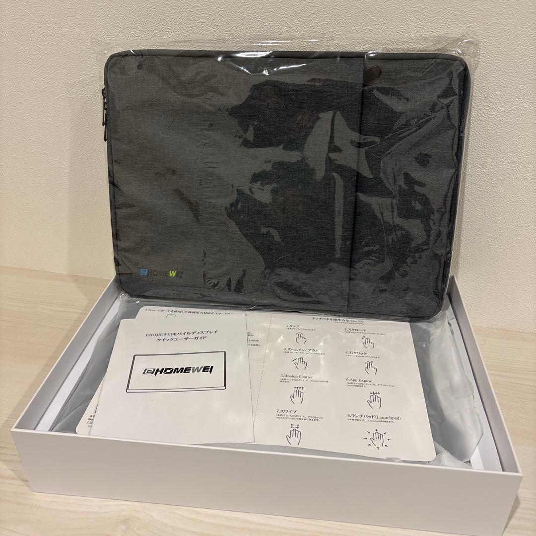 ※最終値下げ※4K 有機EL 15.6インチ モバイルモニター タッチパネル搭載