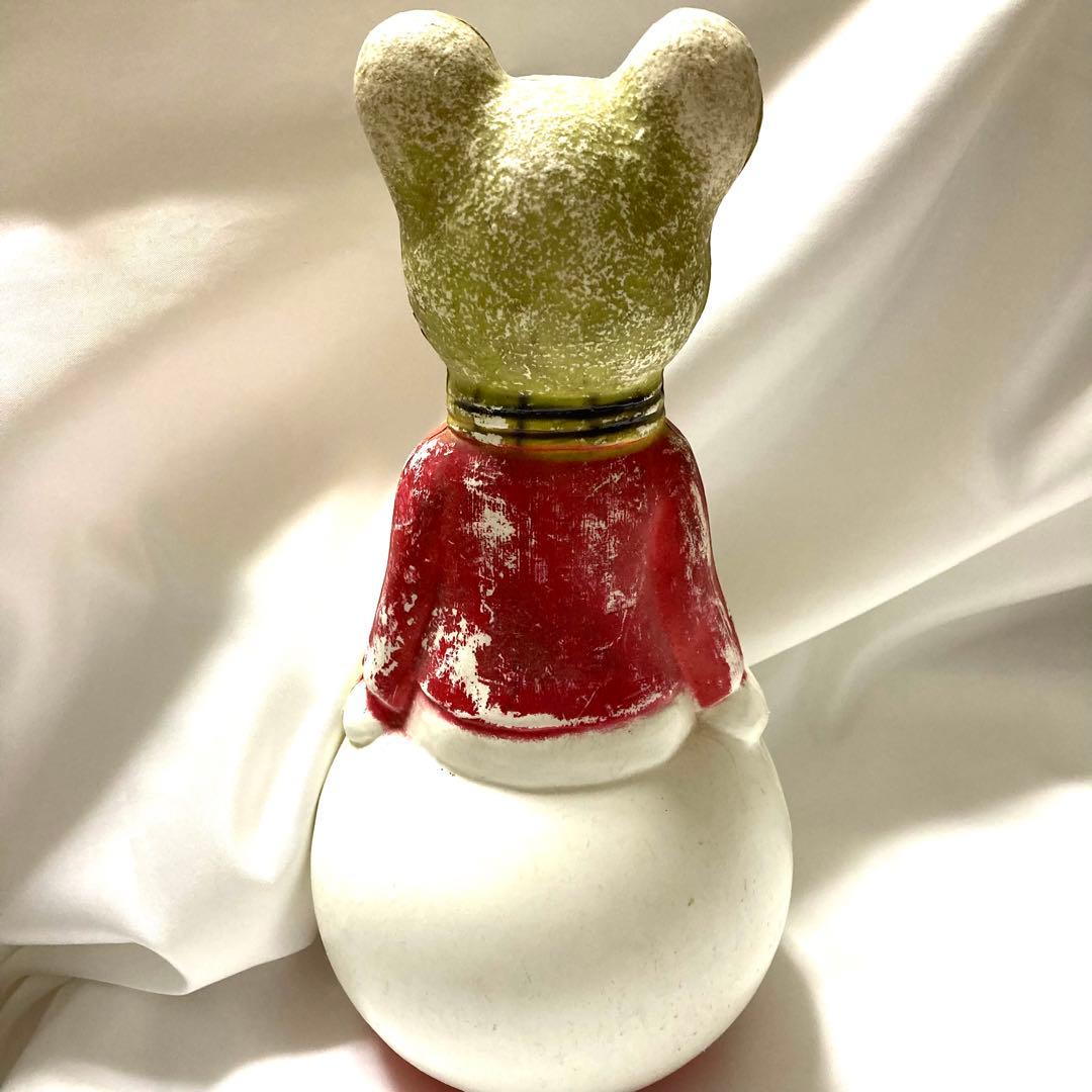 セルロイド　テディベア　おきあがりこぼし　 綺麗な音色