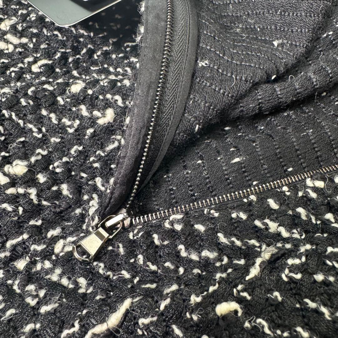 【新品タグ付き】ドルチェ＆ガッパーナ　ミックスヤーンフレアスカート　ウエストゴム