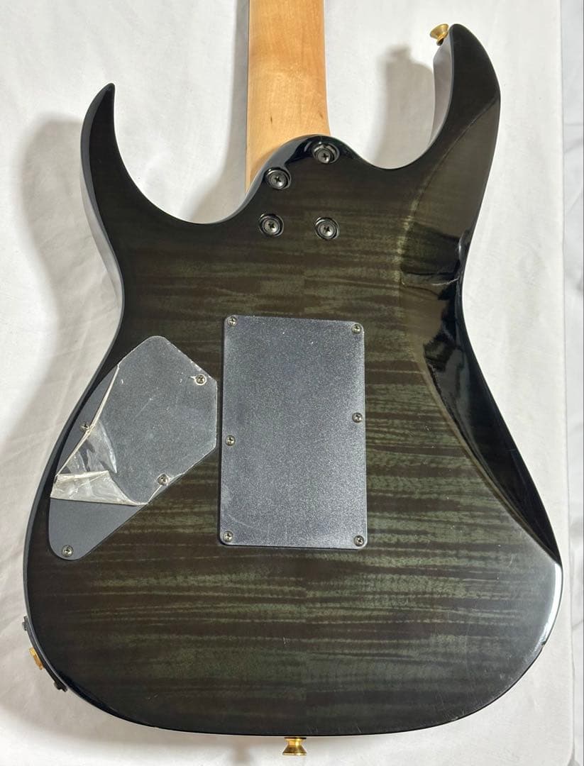 【新品弦張替済】Ibanez エレキギター RG フロイドローズ/トラ杢
