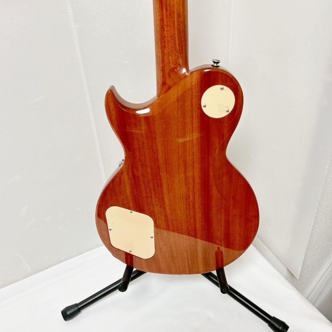 美品 Aria pro PE-AE200 レスポールカスタム ピンクレッド