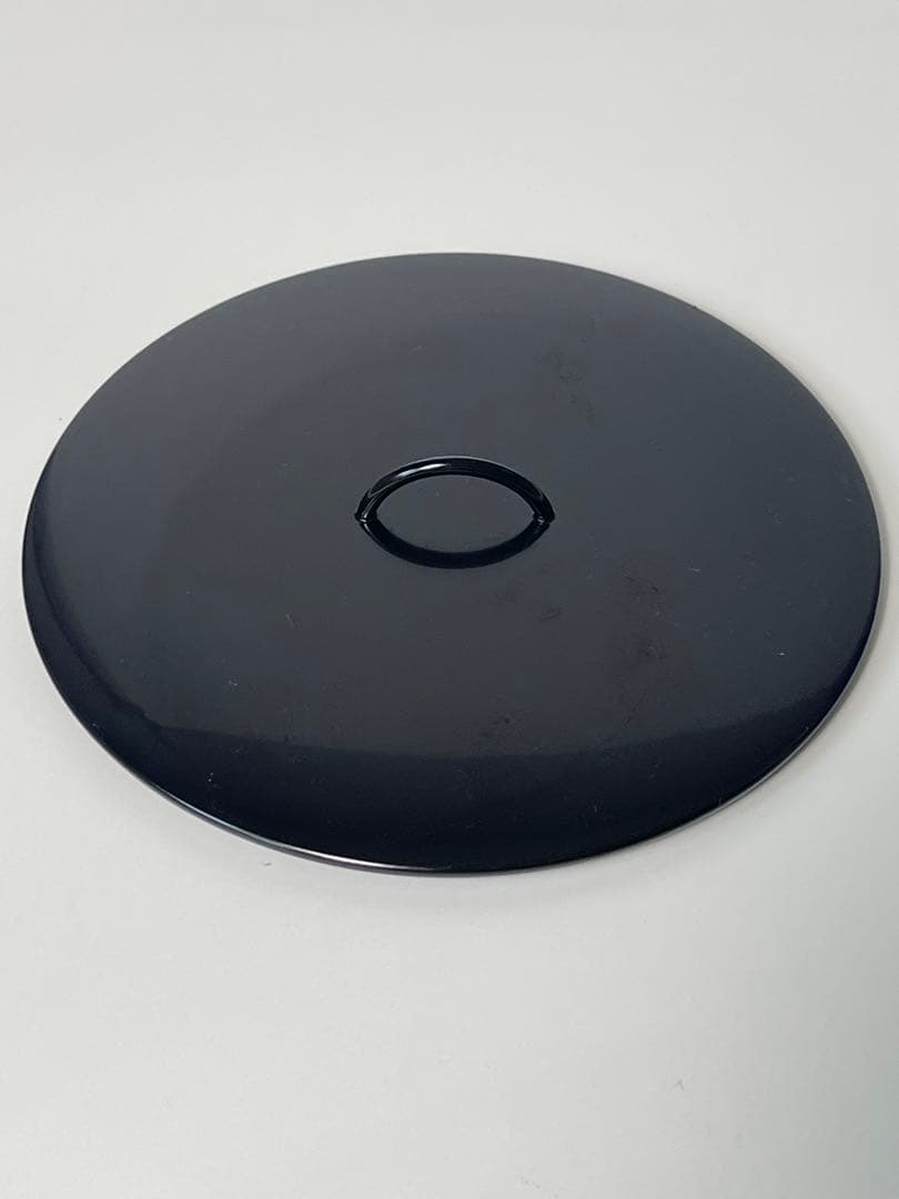 新品 ガラス 水指　2種類の蓋付き