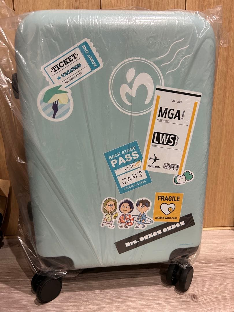 ミセスグリーンアップル　ローソン　キャリーケース MGA 大森元貴