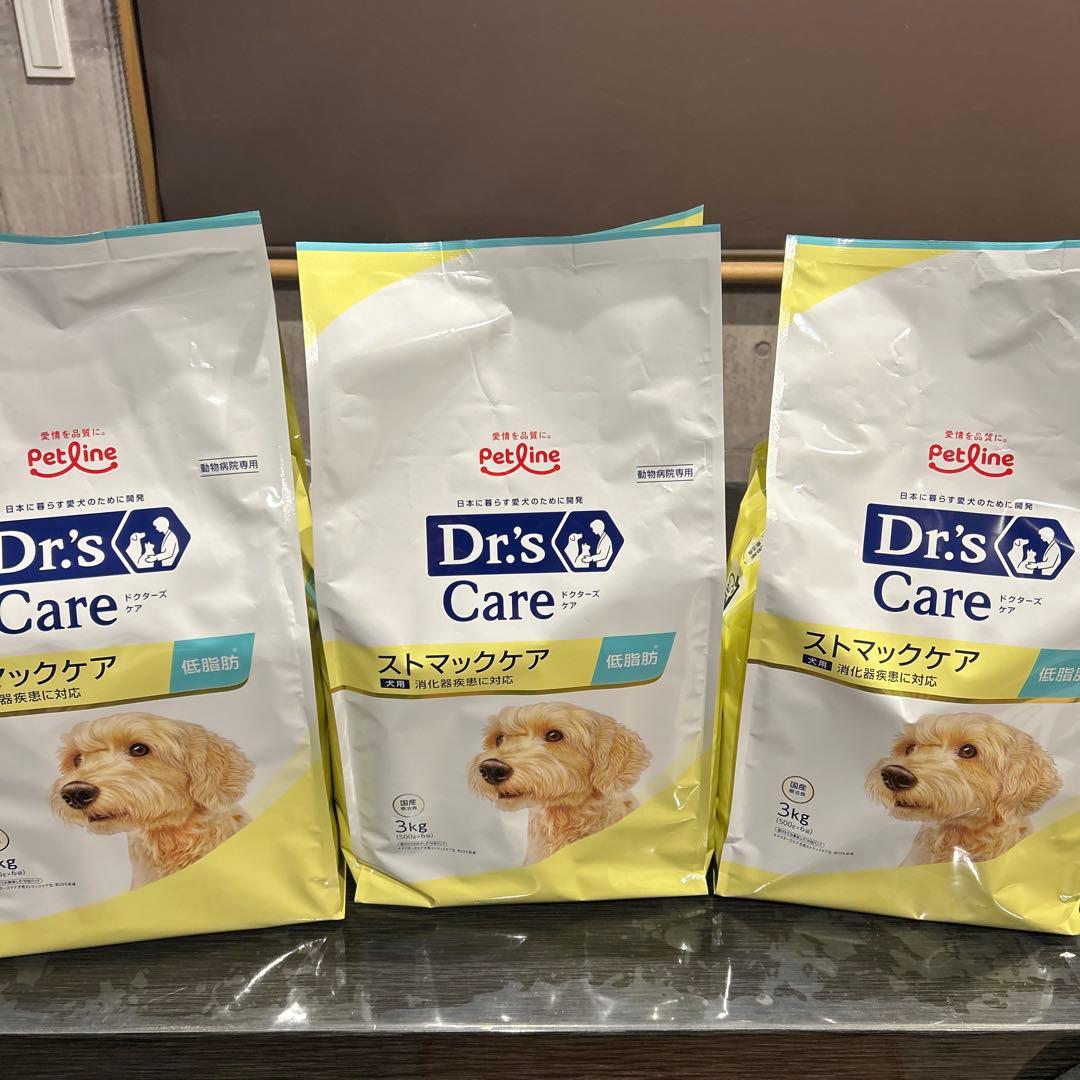 Dr's Care ストマックケア 低脂肪　3kg×3個