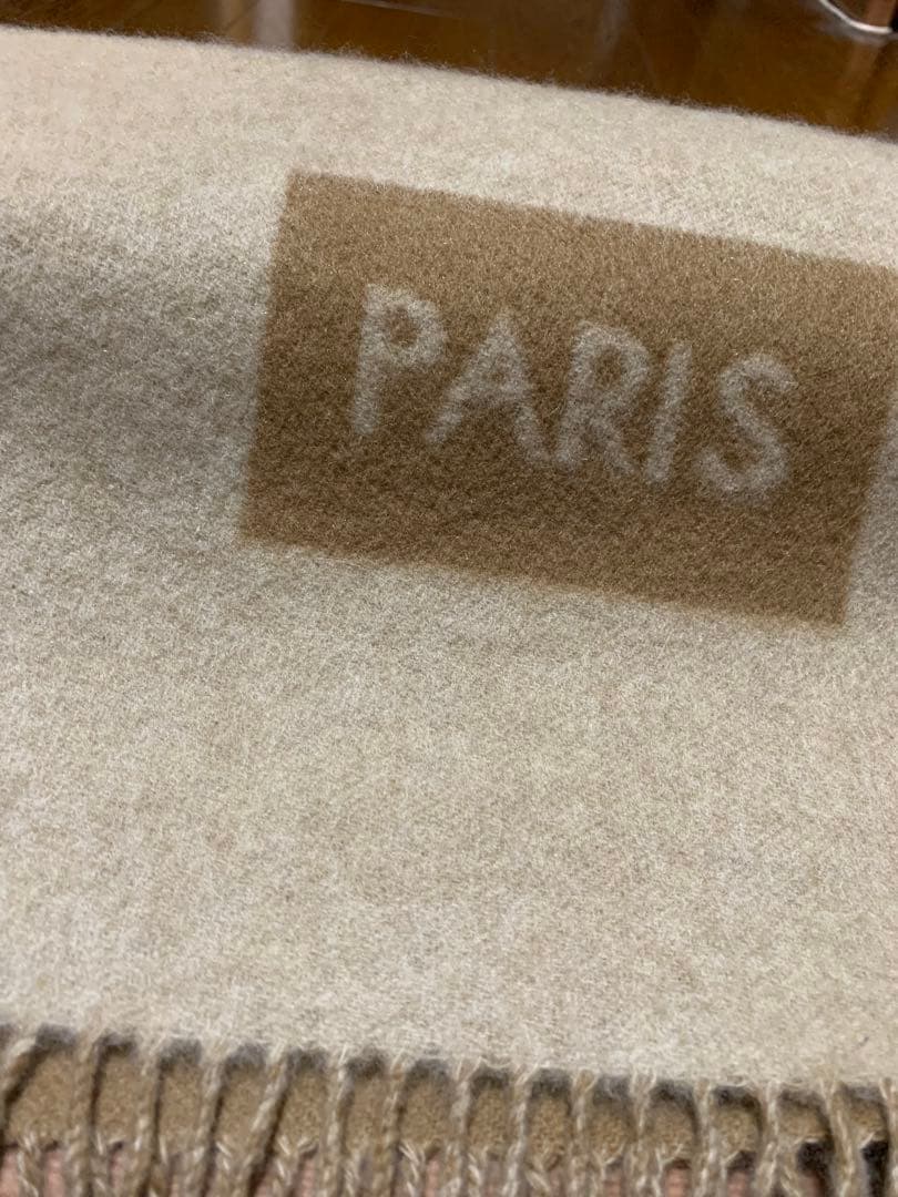 にょん　未使用級 ルイ ヴィトン エシャルプ バローダ カシミヤ100%