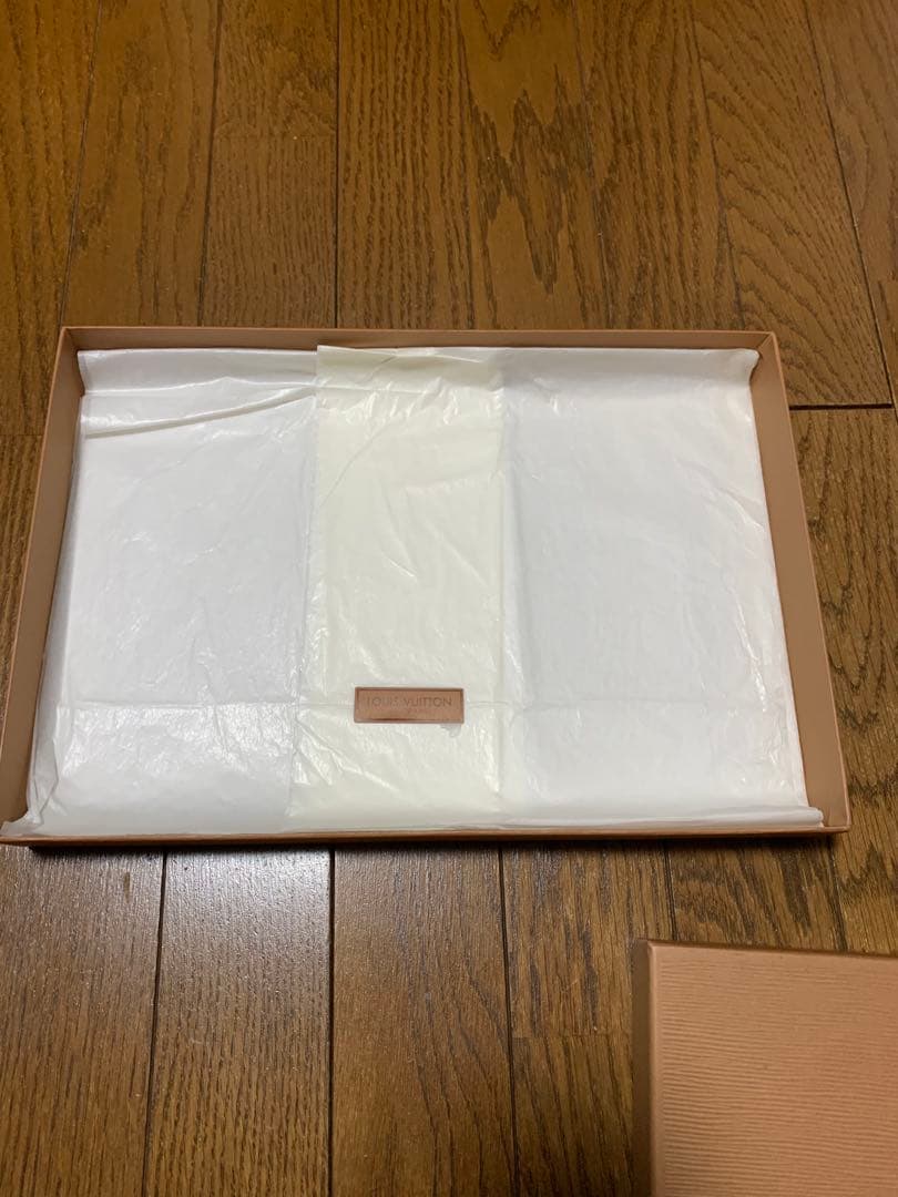 にょん　未使用級 ルイ ヴィトン エシャルプ バローダ カシミヤ100%