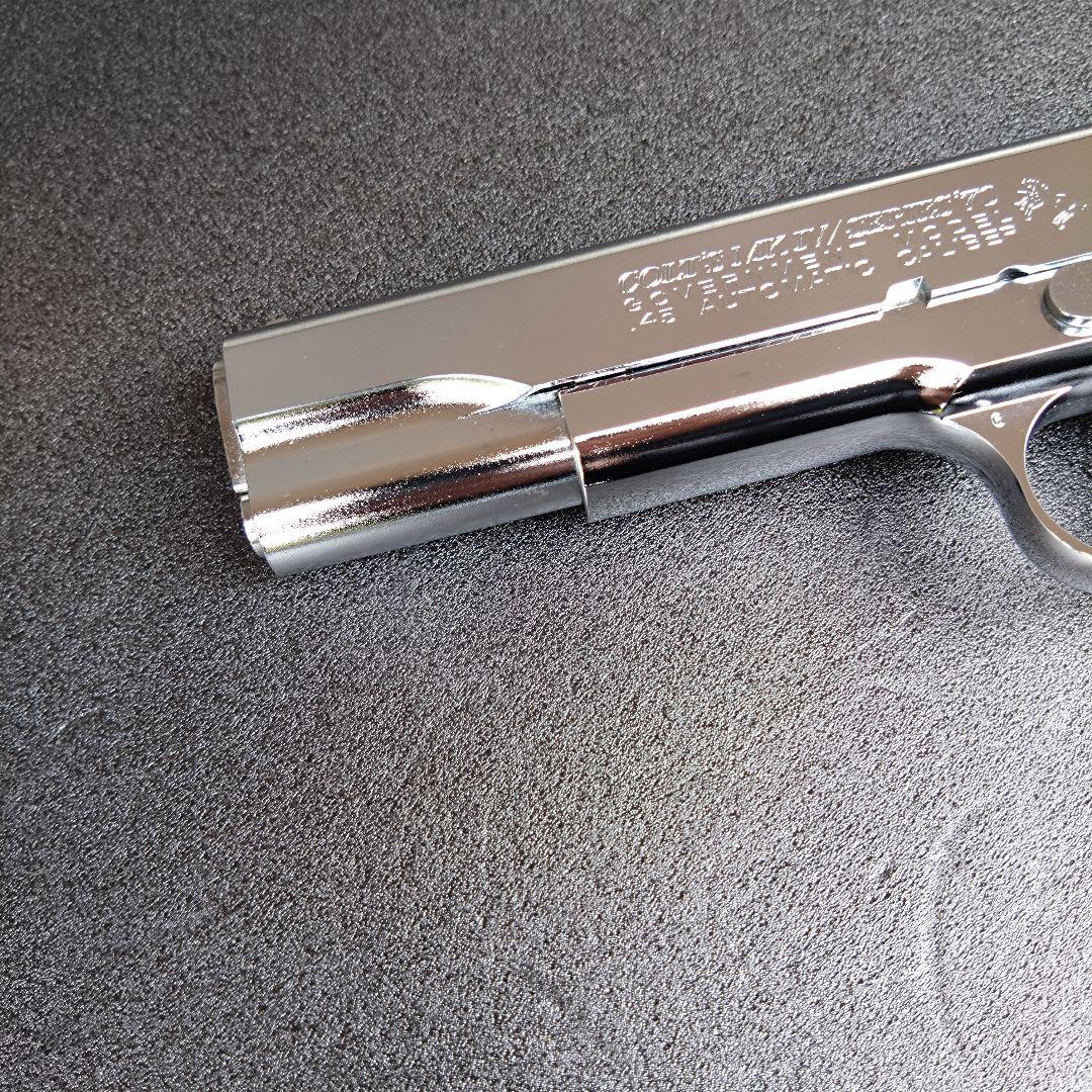 東京マルイ コルトガバメント シリーズ70 (ニッケルフィニッシュ)　ジャンク品