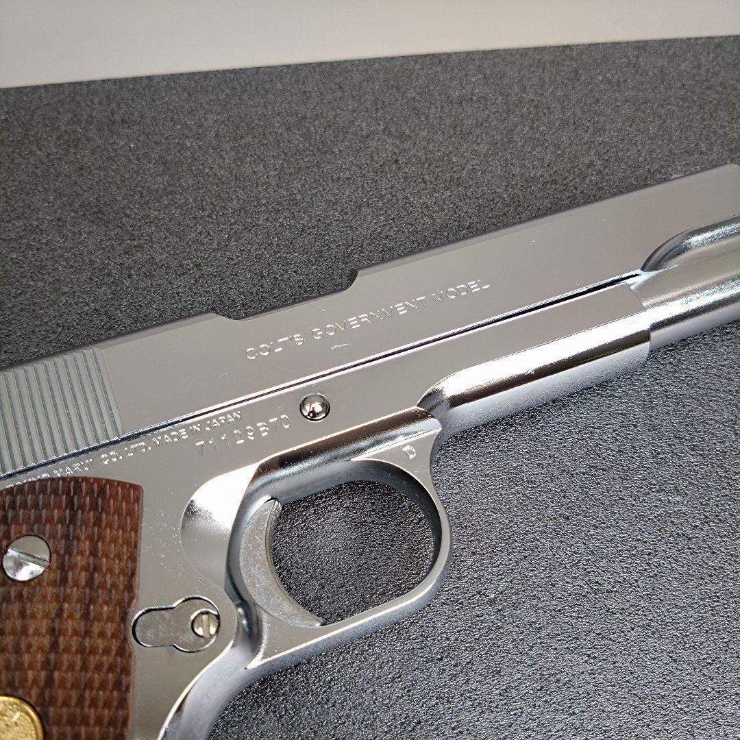 東京マルイ コルトガバメント シリーズ70 (ニッケルフィニッシュ)　ジャンク品