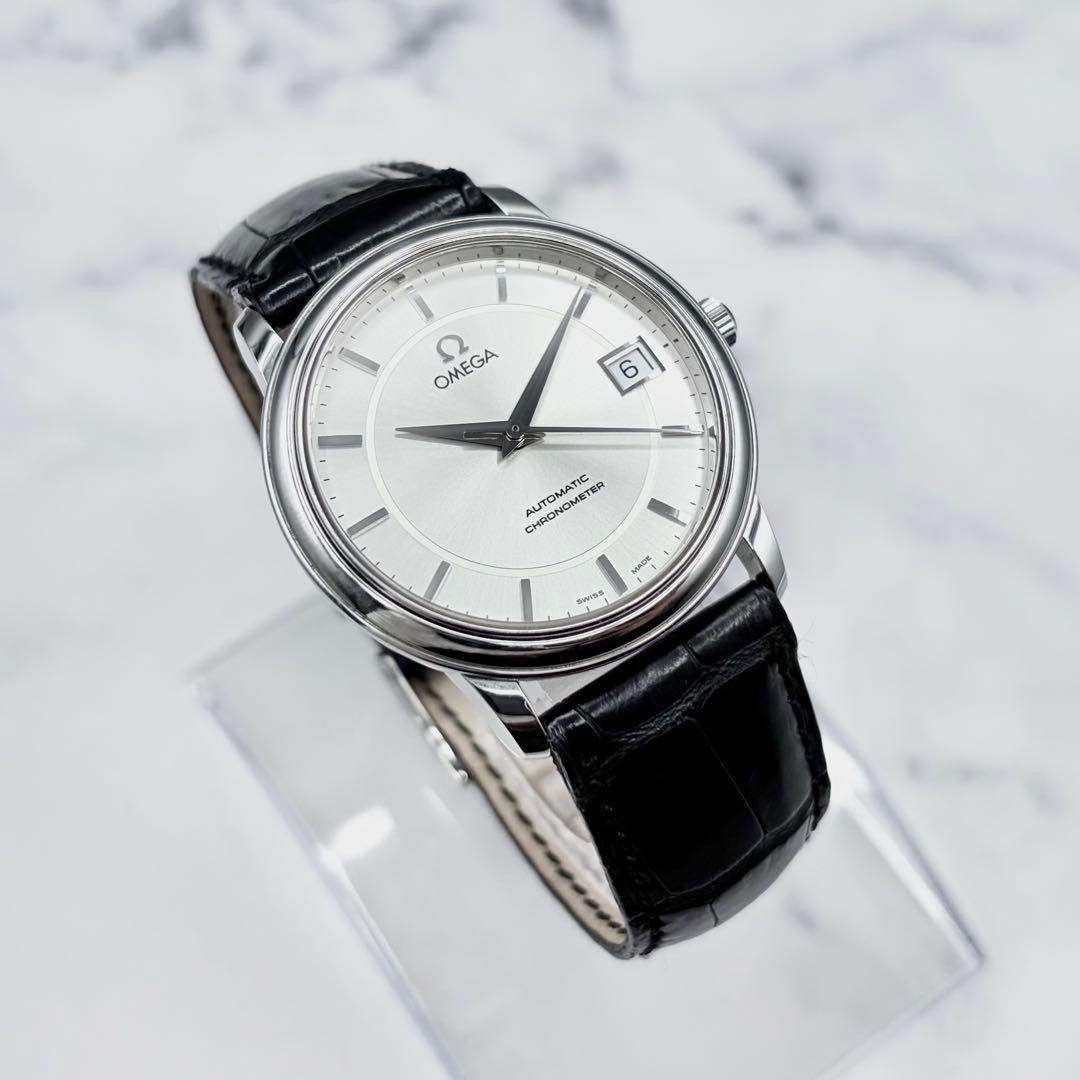 極美／OH済 オメガ デ・ヴィル プレステージ クロノメーター 168.1050