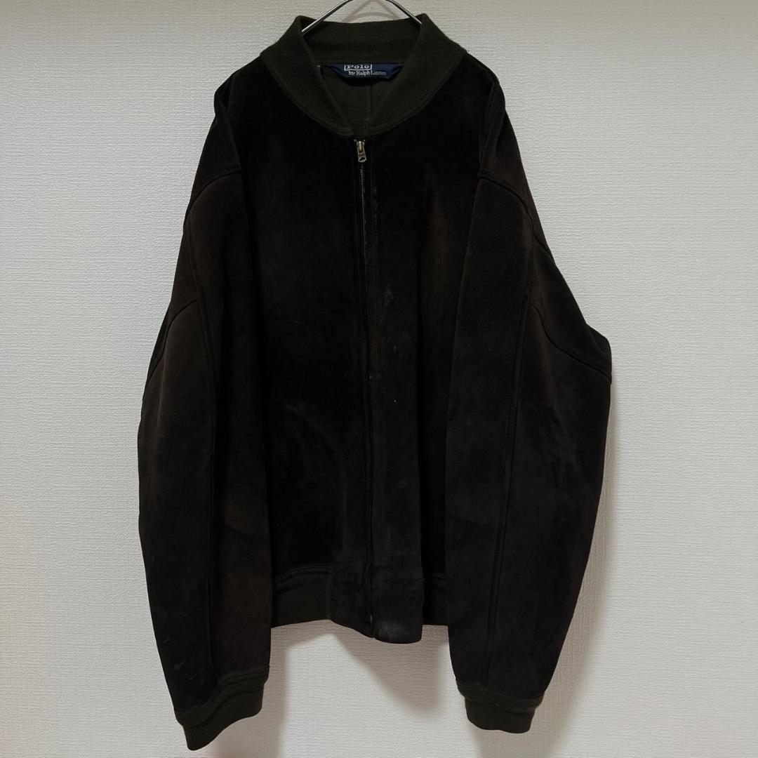 【POLO RALPH LAUREN】ラルフローレン　スエード レザージャケット