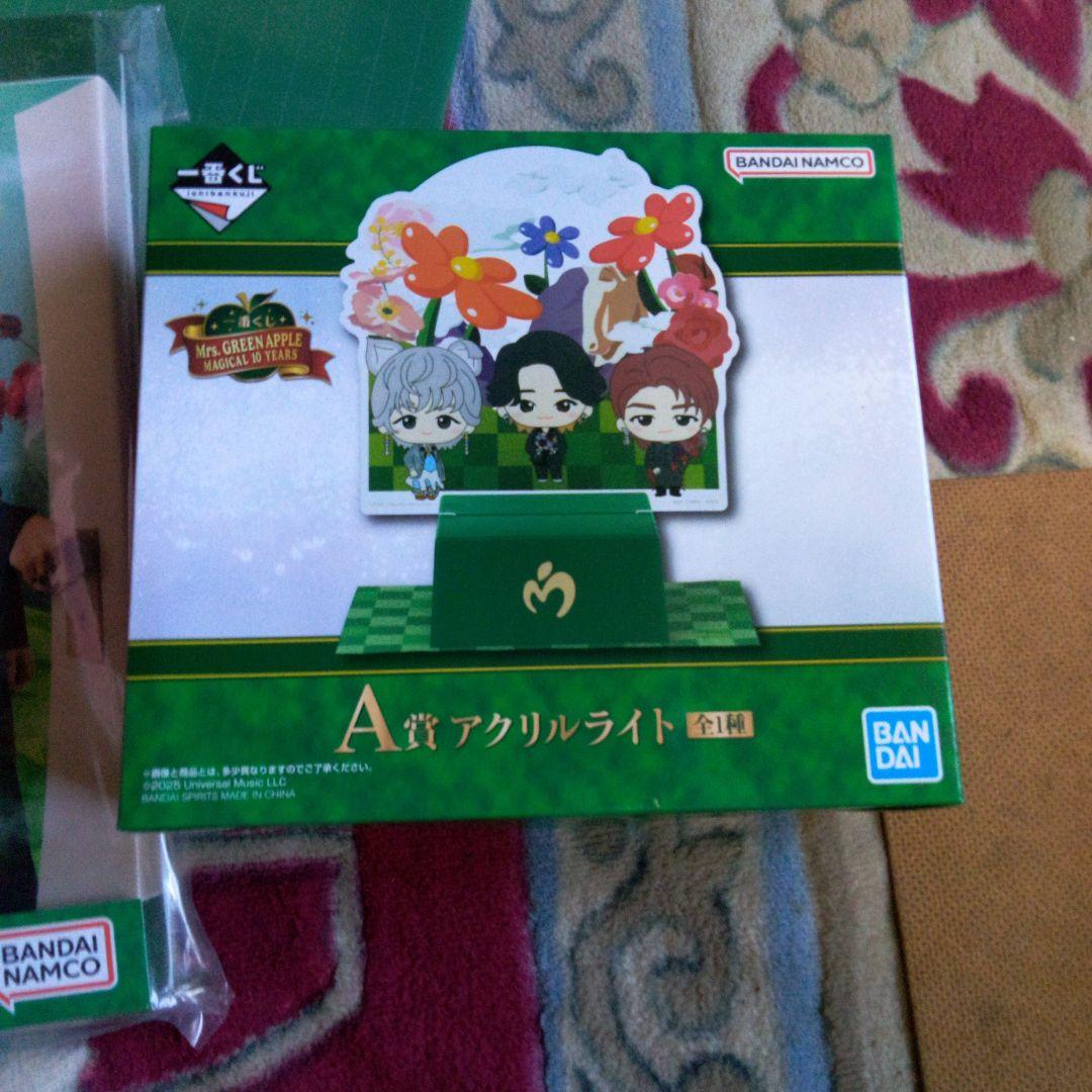 一番くじ mrs. green apple　ミセス　セミコンプ　ミニフィギュア