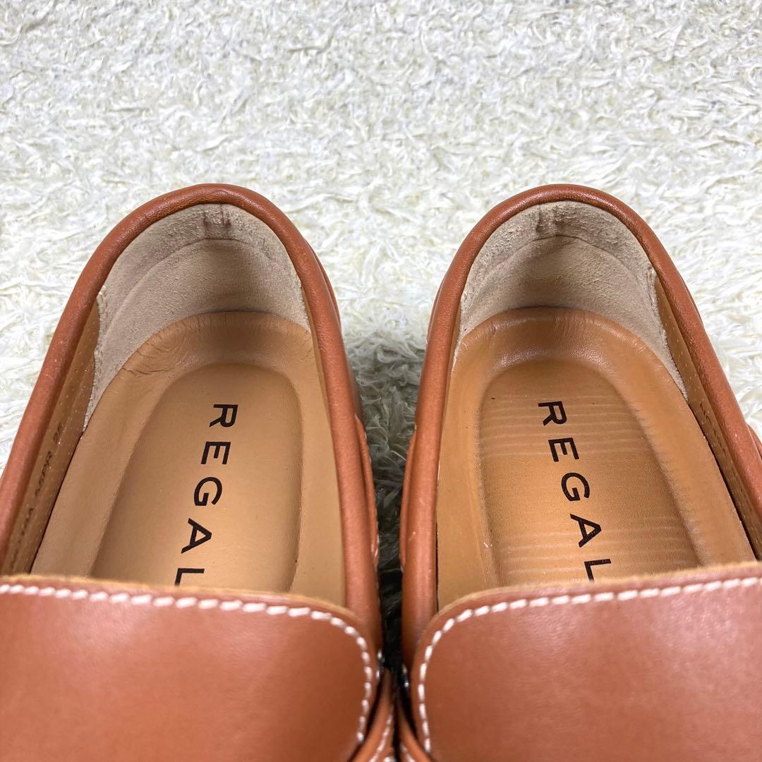 『極美品』REGAL 55PR リーガル　革靴　デッキシューズ　ローファー