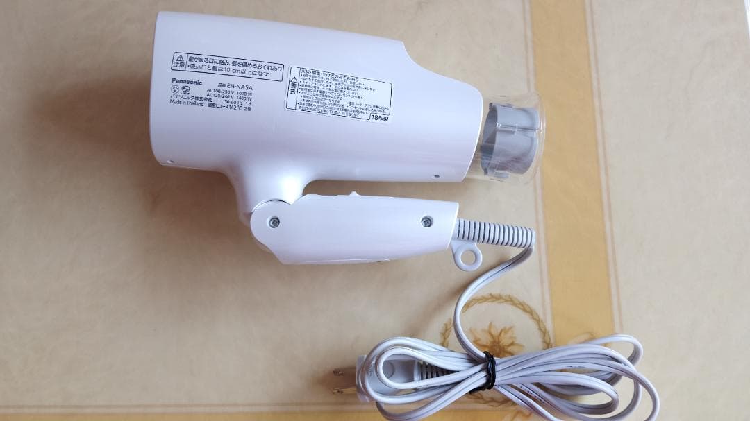 【美品】パナソニック ヘアドライヤー EH-NA5A 海外対応 2018年製