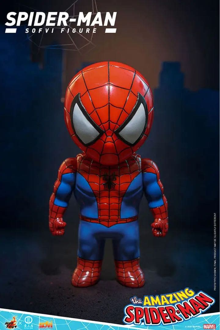 【ソフビ・マスターピース】 ホットトイズ x Kaiju One スパイダーマン