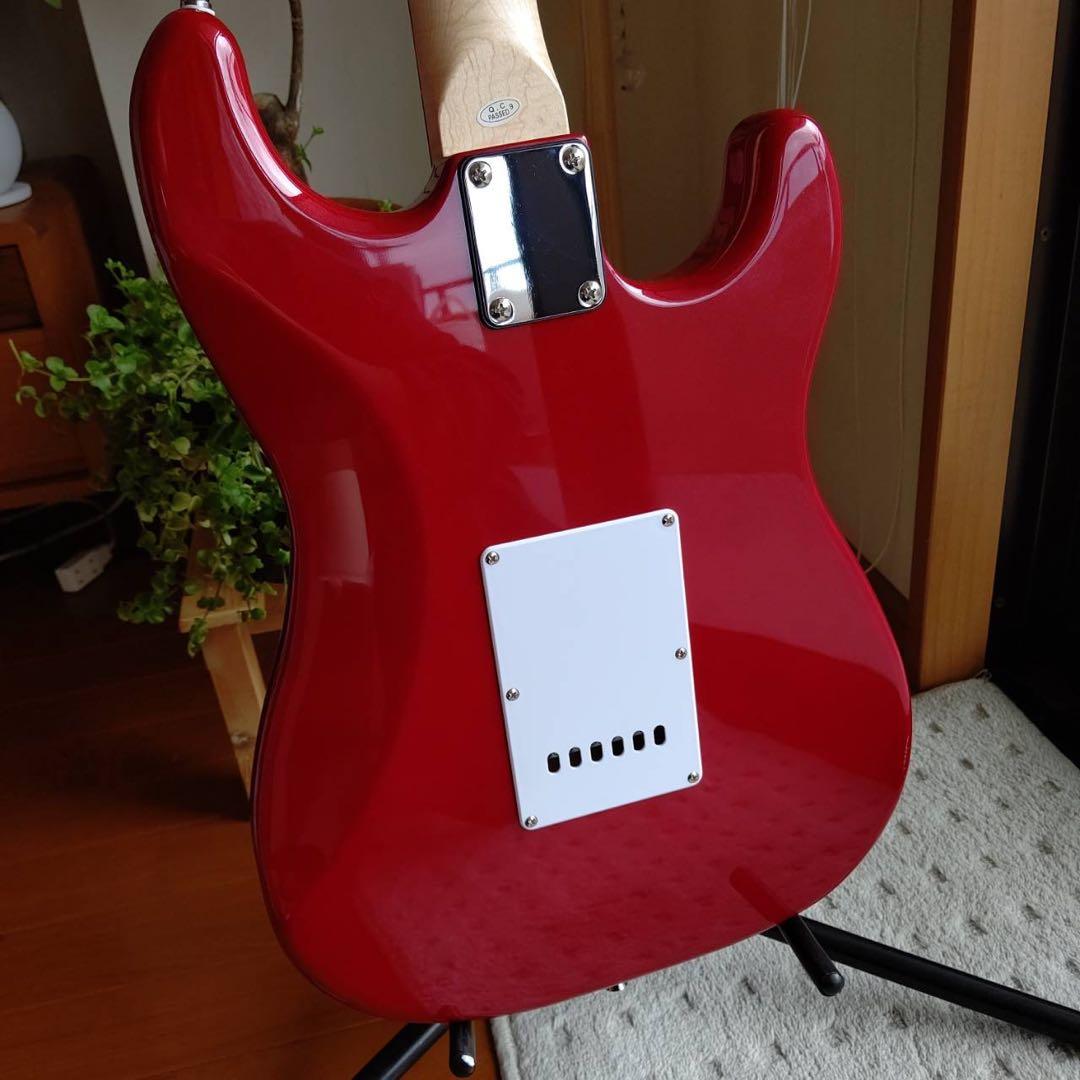 セルダー　エレキギター 赤 左利き用