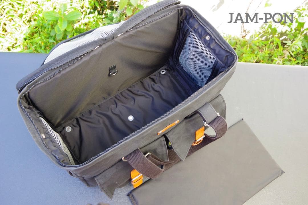 Toto&Pal® ＡＷパラフィンキャリーバッグ/Lサイズ(ショルダーベルト付)