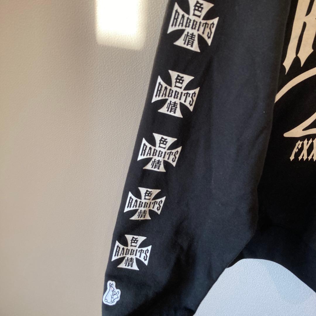 fr2 即完売 色情RABBITS Zip-up パーカー ウエストコースト