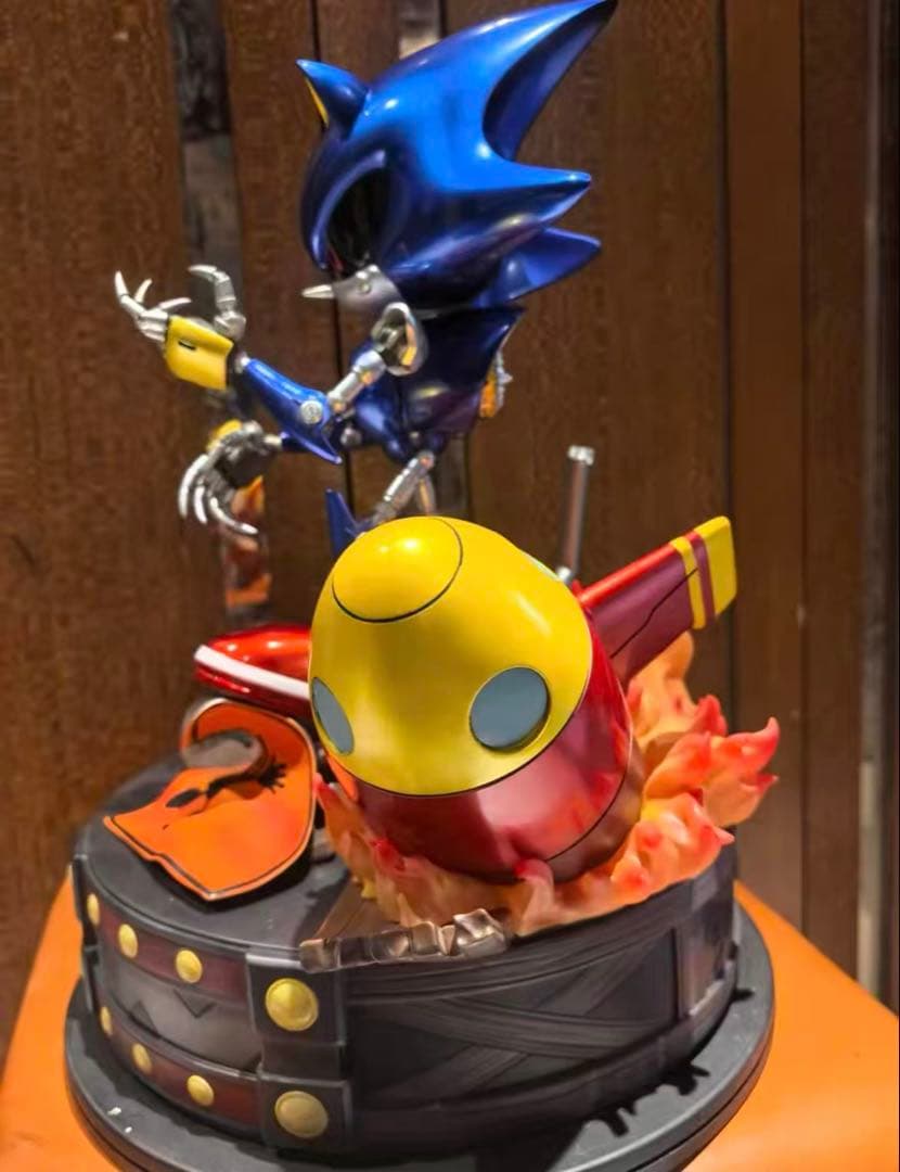 ソニック・ザ・ヘッジホッグ F4F 金属 スタチュー フィギュア