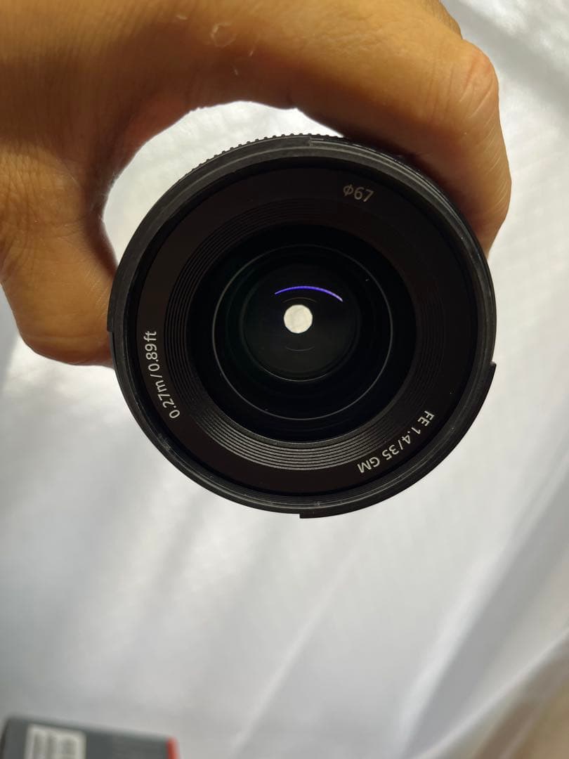 Sony FE 35mm F1.4 GM レンズ　SEL35F14GM