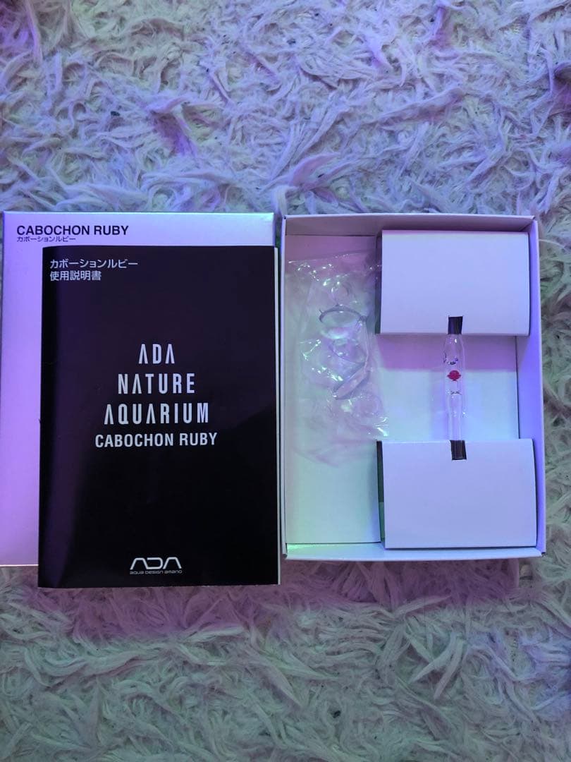 ADA CABOCHON RUBY 使用説明書付き
