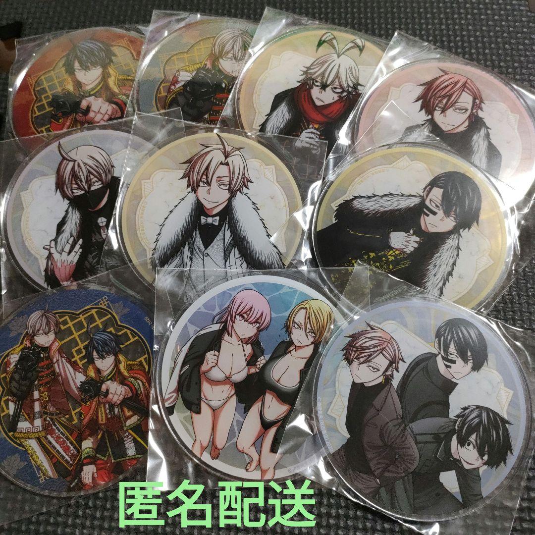 【未使用】　桃源暗鬼　グラッテ　アクリルコースター　無陀野無人　花魁坂　真澄