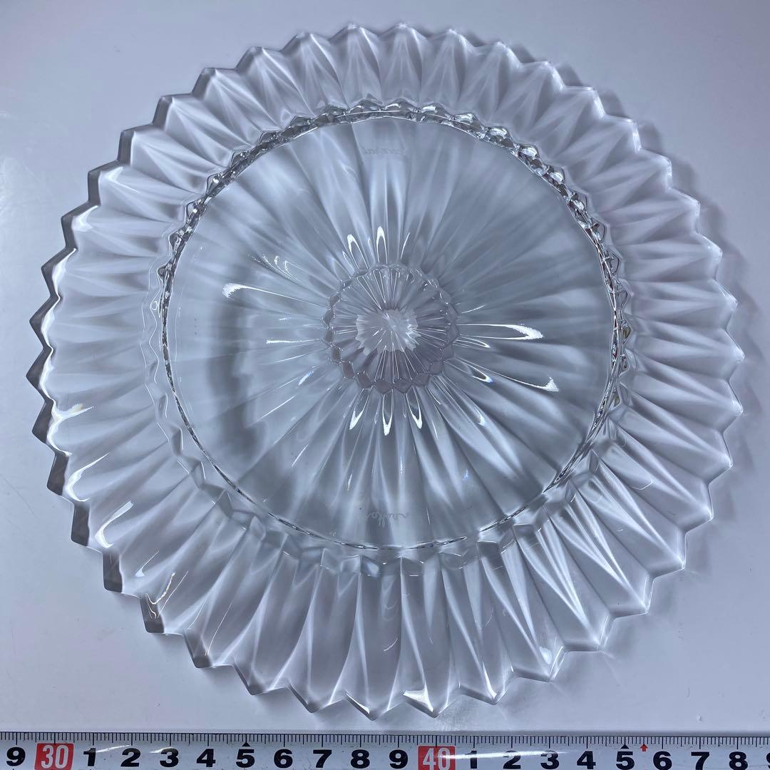バカラ　ミルニュイ　プレート　共箱　直径20.8㎝　タサチ　東な7-0408①