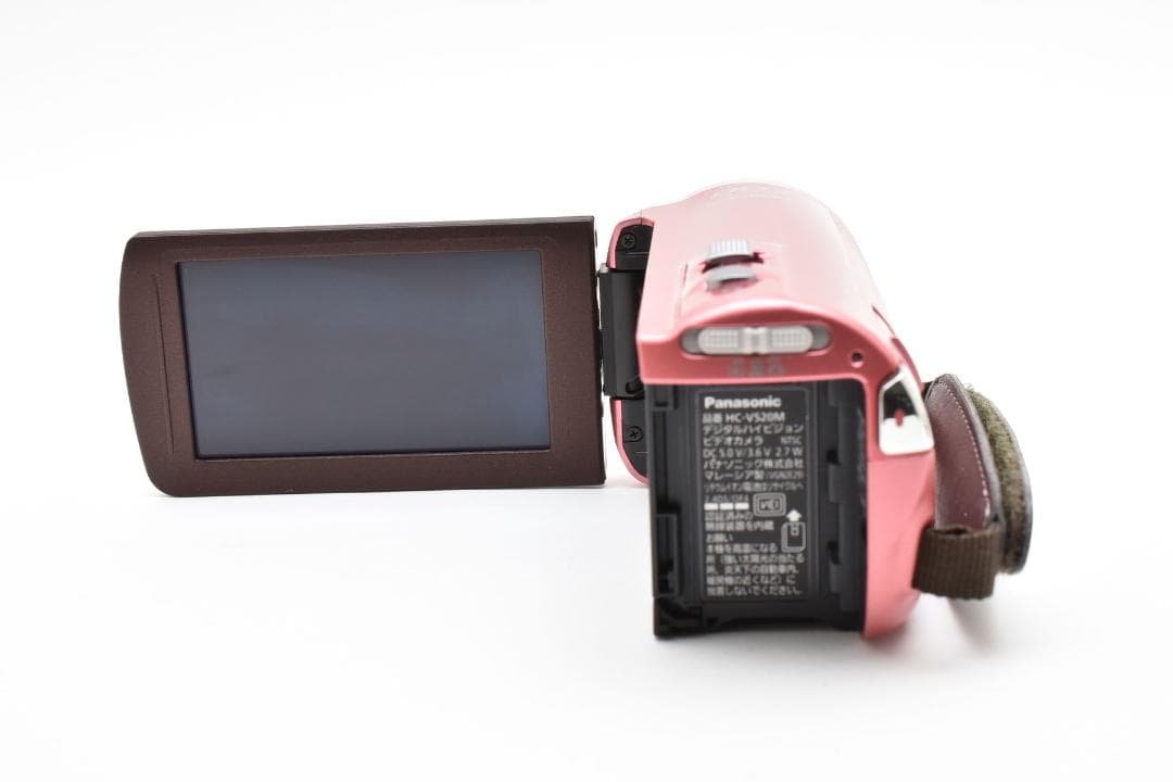 【極美品】Panasonic ビデオカメラ　 HC-V520M ピンク　新品級！