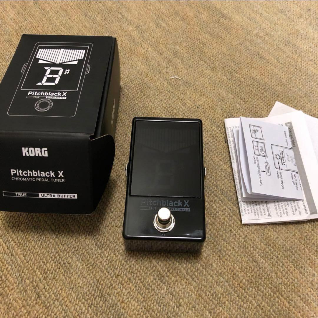 ギター pitchblack x korg