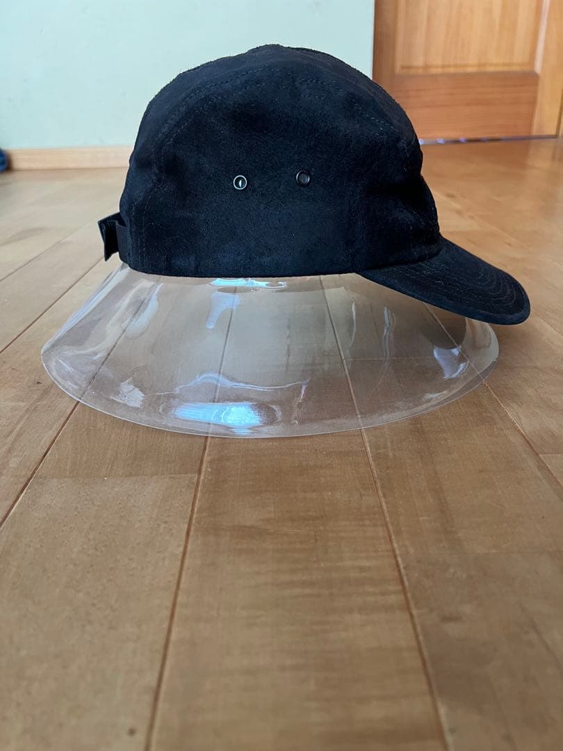 USA製 Supreme シュプリーム ピッグスキン ジェットキャップ黒