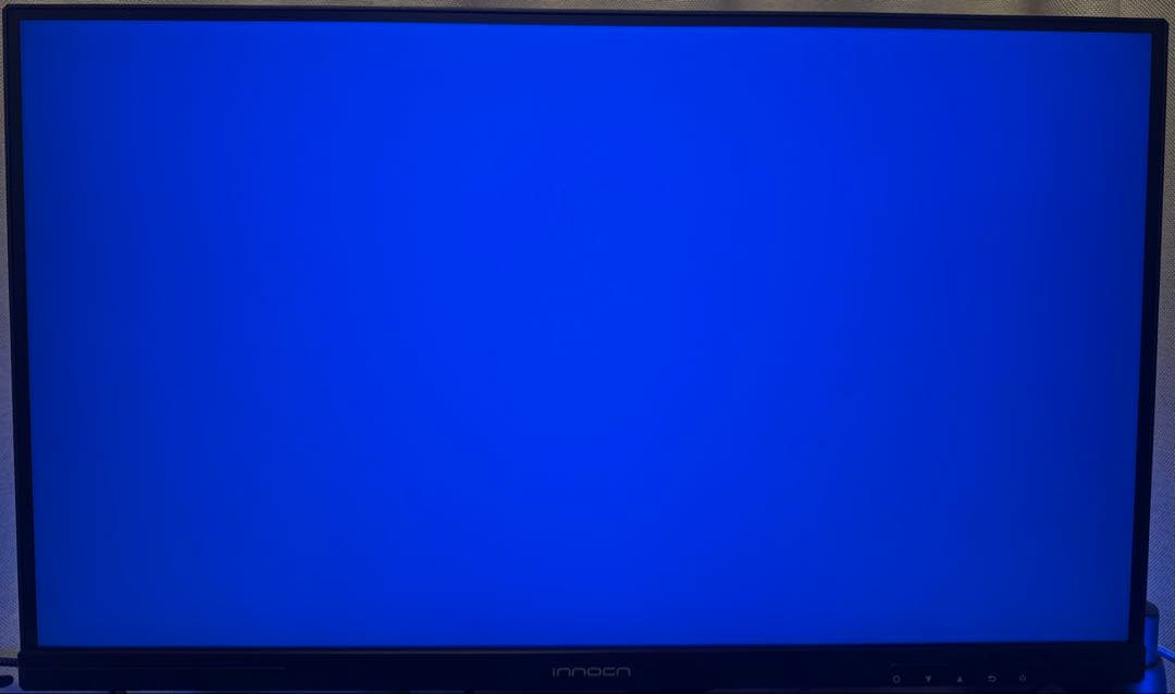 【美品】INNOCN ゲーミングモニター 24 .5インチ WQHD 25G2S