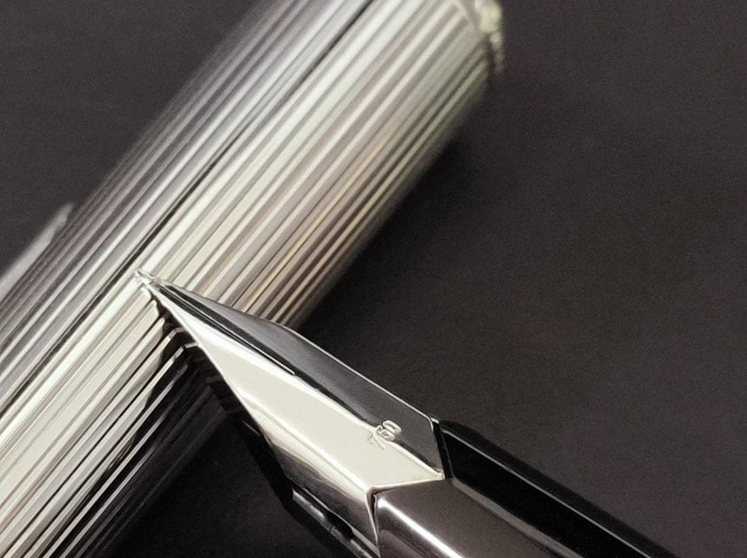 良品 モンブラン 1266 万年筆　925シルバー　ペン先18K 750ゴールド