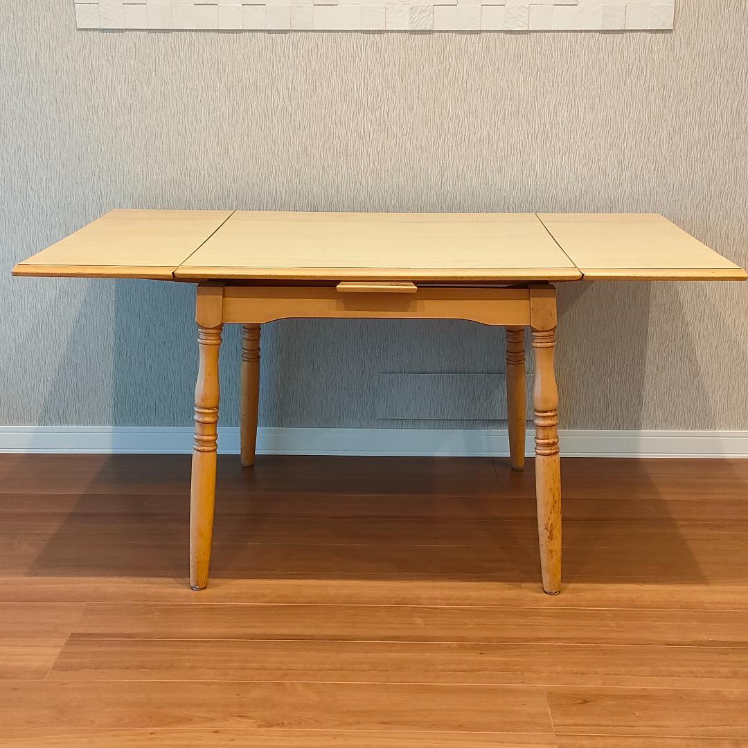 WINDS太平　伸長式　ダイニングテーブル　スクエア　バタフライ