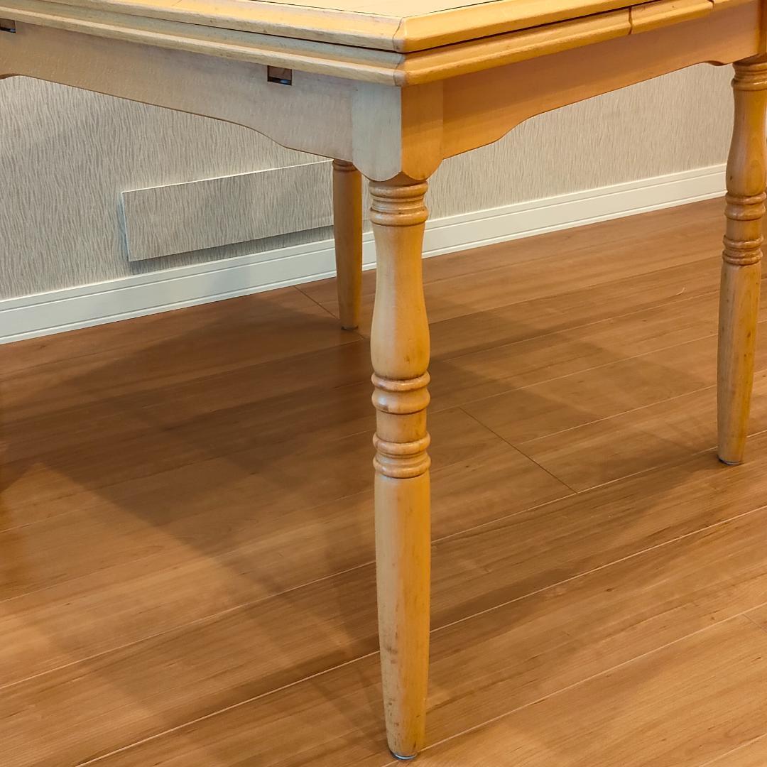 WINDS太平　伸長式　ダイニングテーブル　スクエア　バタフライ