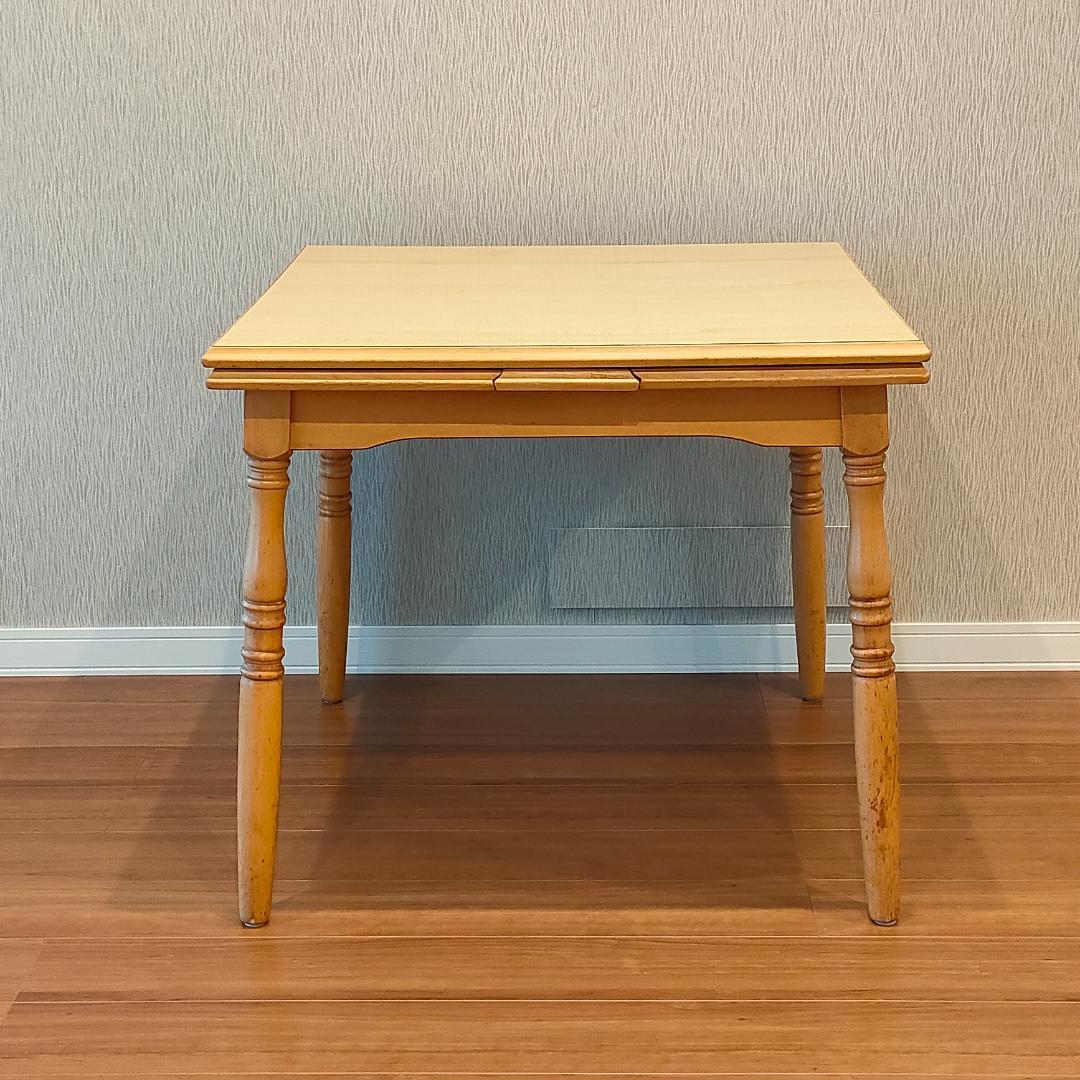 WINDS太平　伸長式　ダイニングテーブル　スクエア　バタフライ