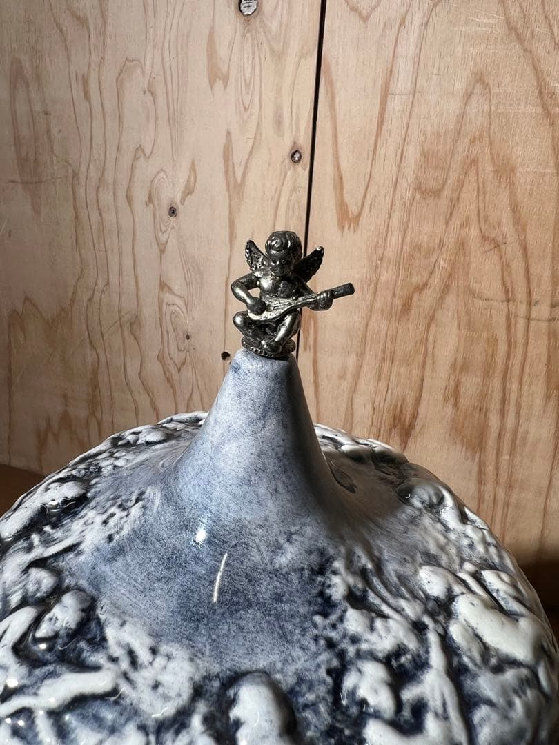 B5【used】REUGE リュージュ 陶器製 カラクリ オルゴール ビンテージ