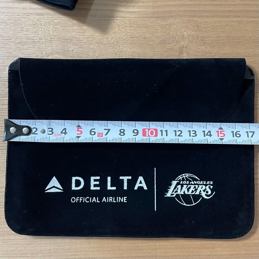 未使用 ロサンゼルス レイカーズ ノベルティ 現地 試合観戦 デルタ航空 コラボ